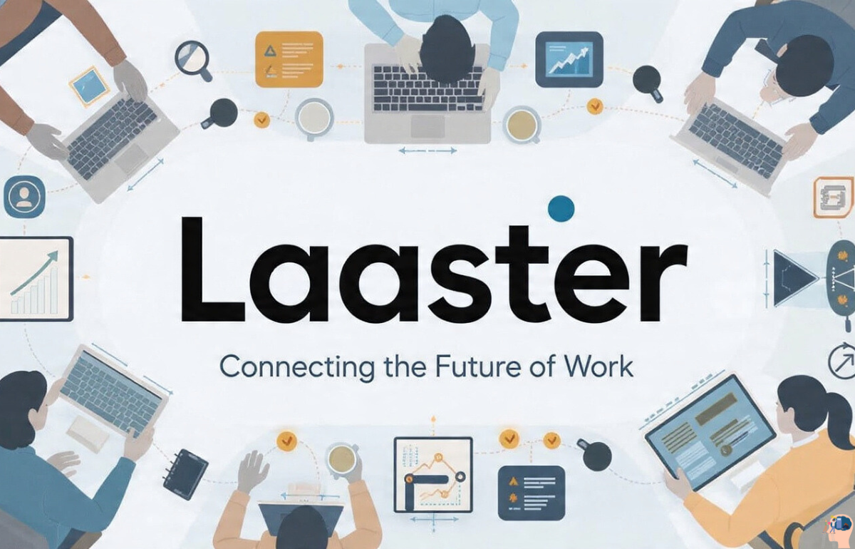 Laaster digital communication platform connecting the future of work through technology and collaboration