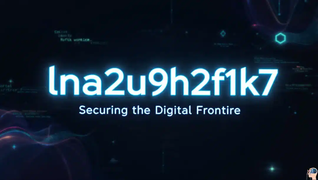 lna2u9h2f1k7: Securing the Digital Frontline with Cryptographic Code