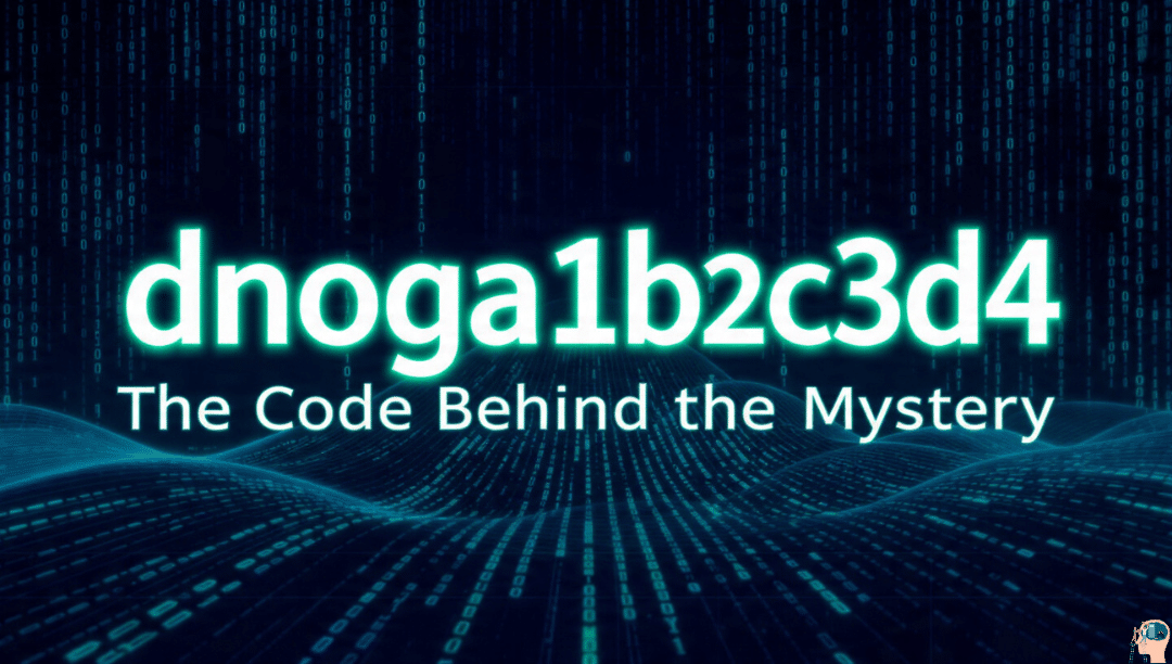 dnoga1b2c3d4 - The Code Behind the Mystery in Digital Systems