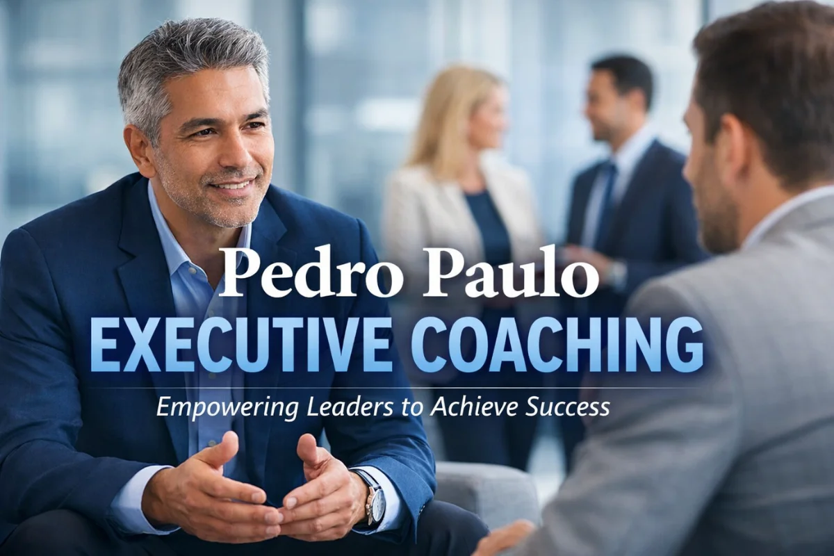 Pedro Paulo Executive Coaching featured image showing a professional executive coaching session focused on leadership growth